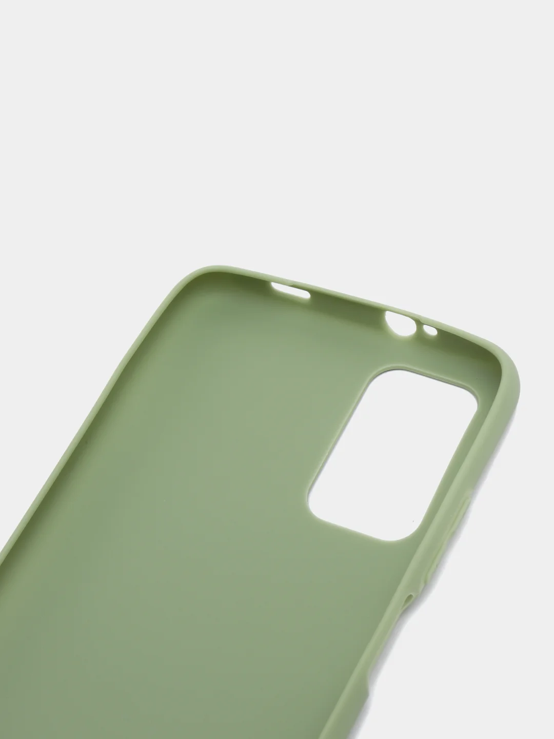 Приглушённый хаки чехол Xiaomi Poco M3 / Redmi 9T силиконовый матовый