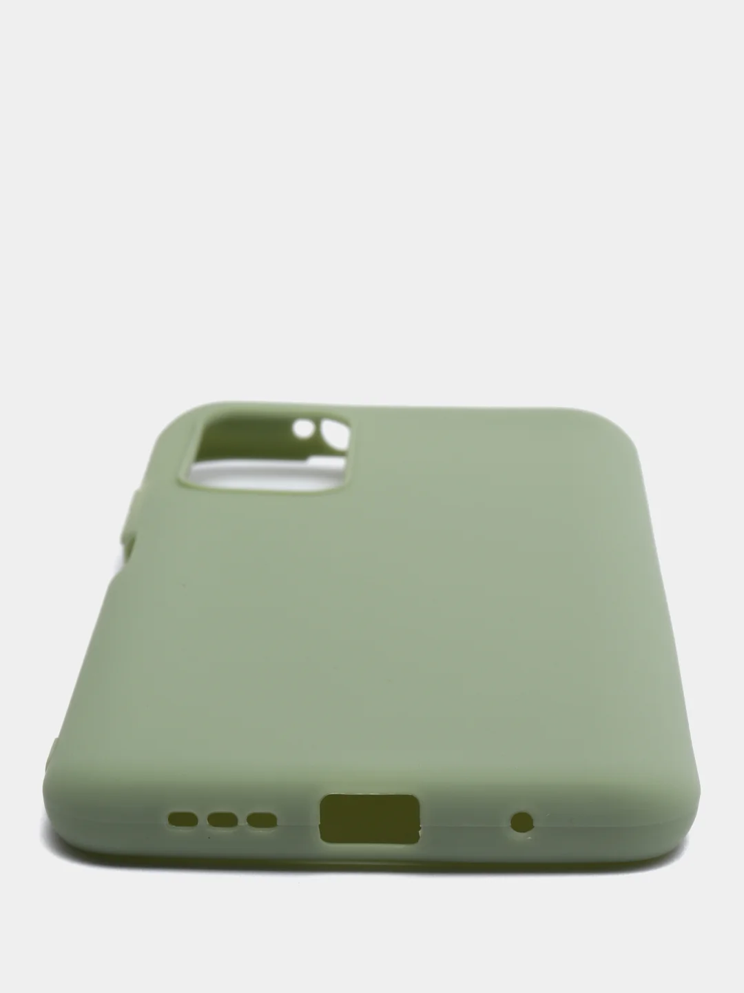 Приглушённый хаки чехол Xiaomi Poco M3 / Redmi 9T силиконовый матовый