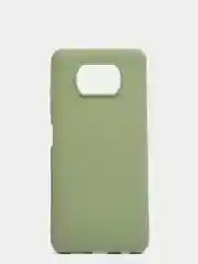 Приглушённый хаки чехол для Xiaomi Poco X3 NFC / Poco X3 Pro, силиконовый, матовый