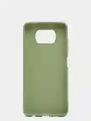Приглушённый хаки чехол для Xiaomi Poco X3 NFC / Poco X3 Pro, силиконовый, матовый