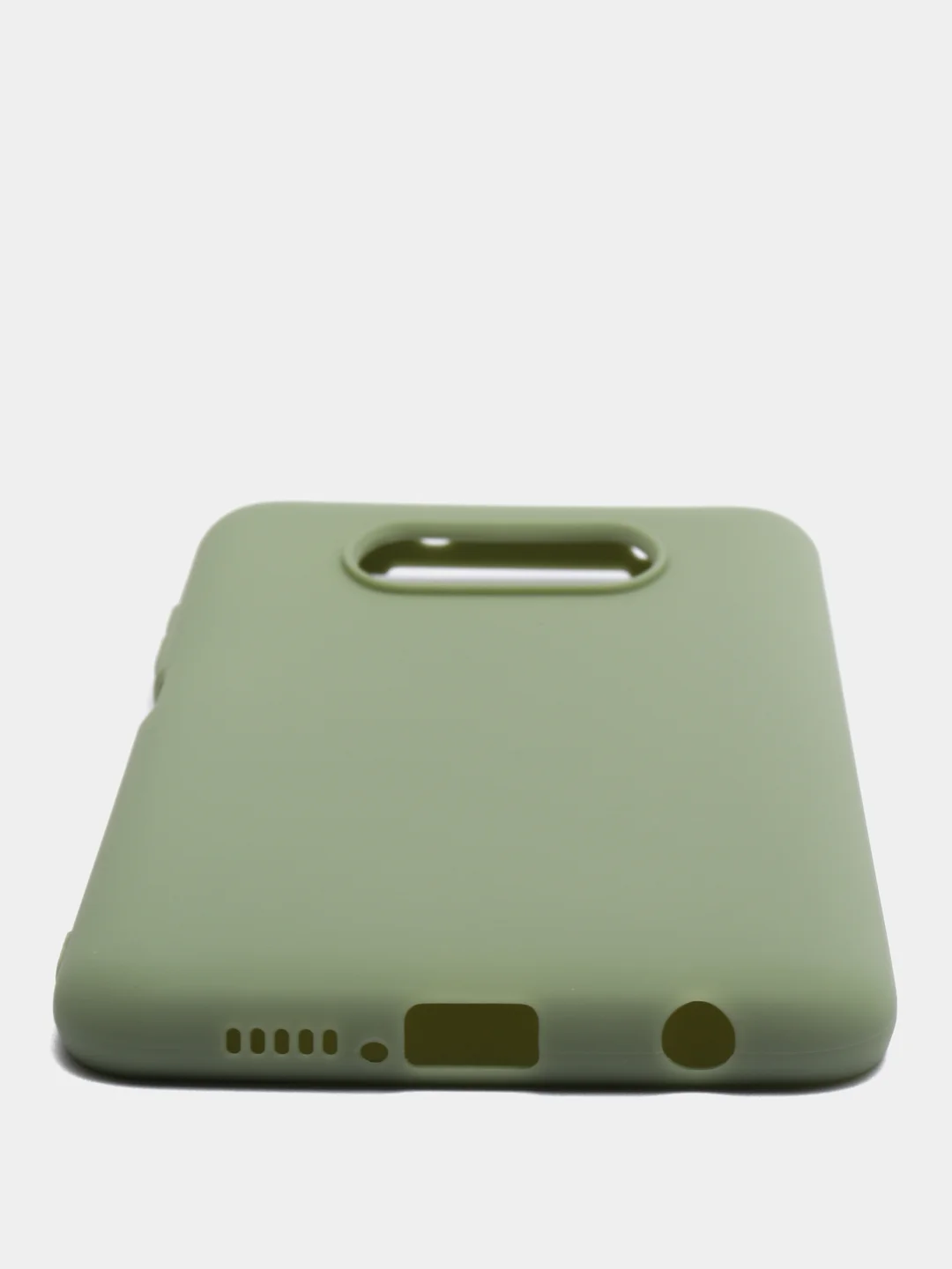 Приглушённый хаки чехол для Xiaomi Poco X3 NFC / Poco X3 Pro, силиконовый, матовый
