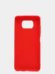 Красный чехол для Xiaomi Poco X3 NFC / Poco X3 Pro, силиконовый, матовый