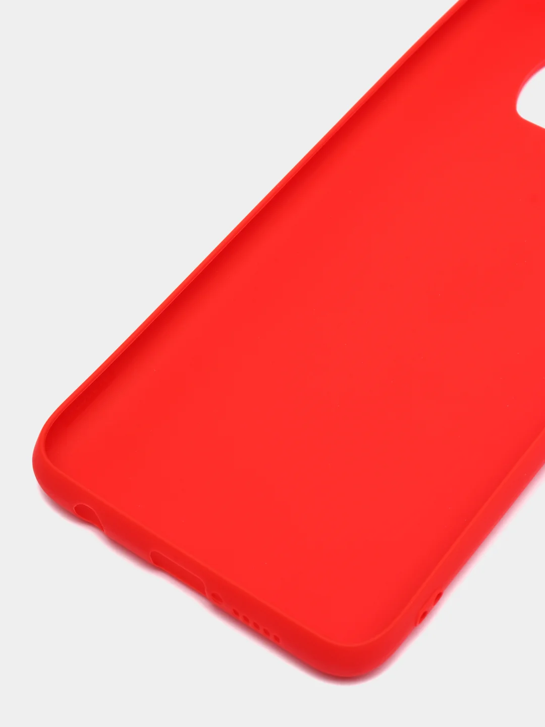 Красный чехол для Xiaomi Poco X3 NFC / Poco X3 Pro, силиконовый, матовый
