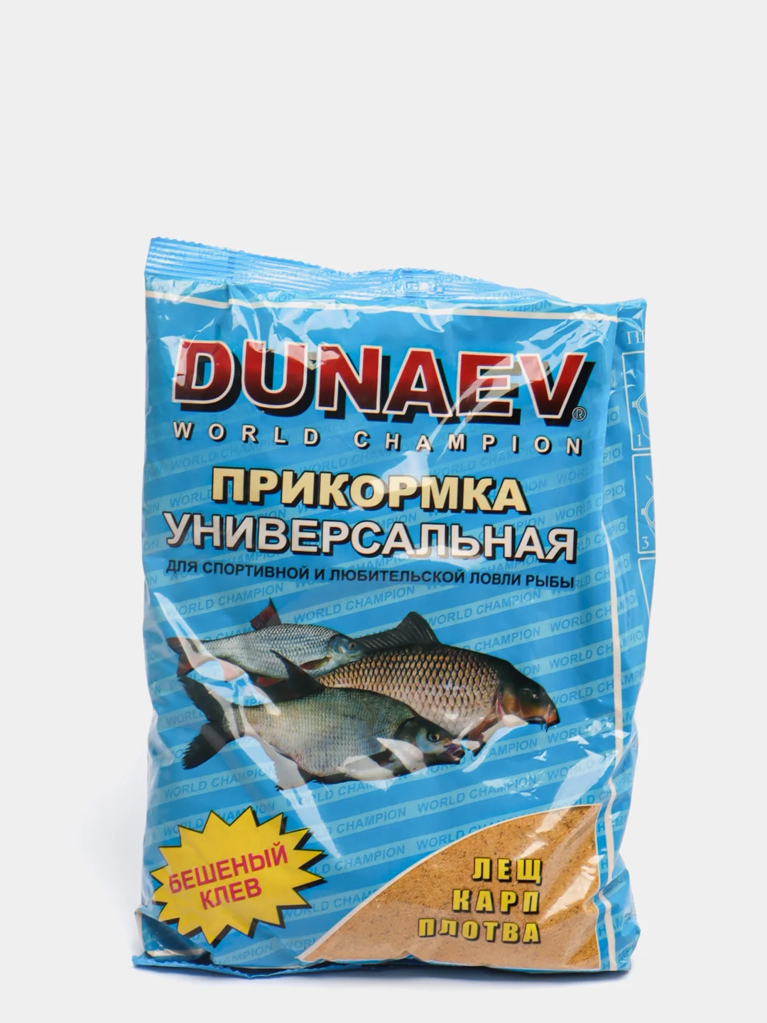 Синий прикормка рыболовная Dunaev, Дунаев лещ, жмых, универсальная