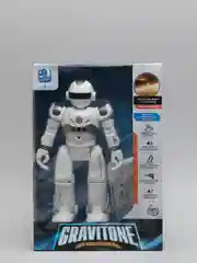 Робот-игрушка радиоуправляемый IQ BOT GRAVITONE, русское озвучивание, цвет серый