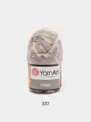 Бежевый меланж пряжа YarnArt Mink,100% полиамид, 50 г, 175 м