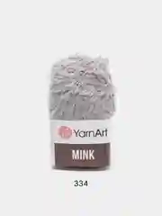 Серый металлик пряжа YarnArt Mink,100% полиамид, 50 г, 175 м