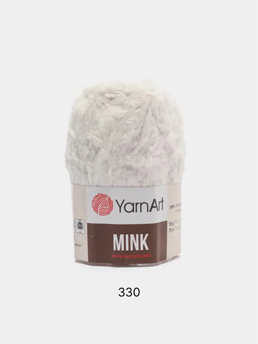 Прозрачный пряжа YarnArt Mink,100% полиамид, 50 г, 175 м