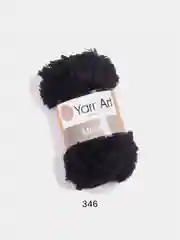 Черный пряжа YarnArt Mink,100% полиамид, 50 г, 175 м