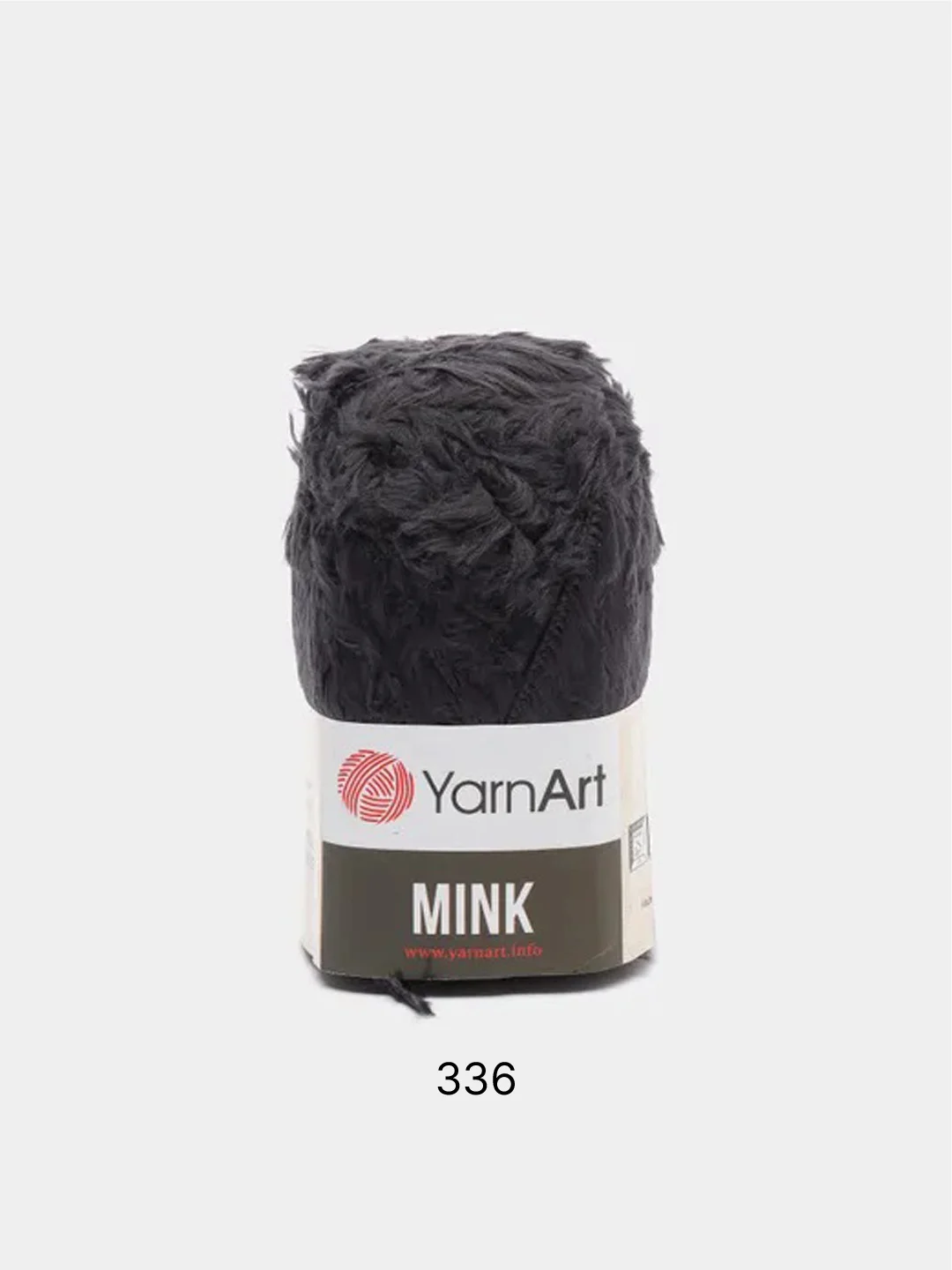 Угольный пряжа YarnArt Mink,100% полиамид, 50 г, 175 м
