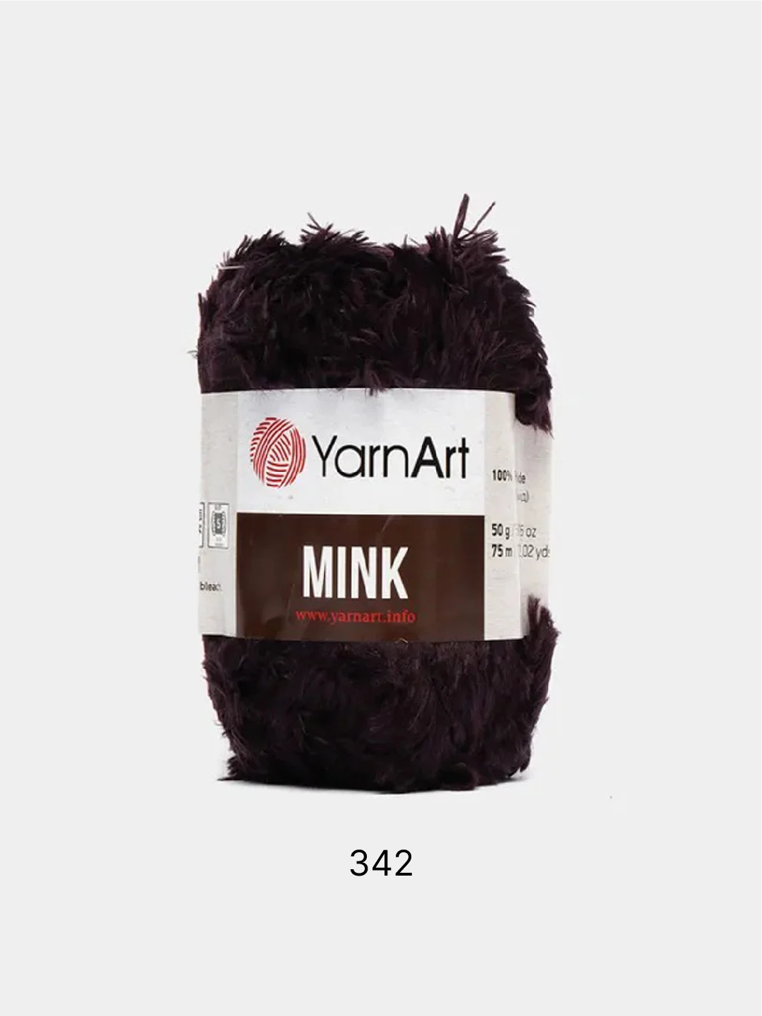 Марсала пряжа YarnArt Mink,100% полиамид, 50 г, 175 м