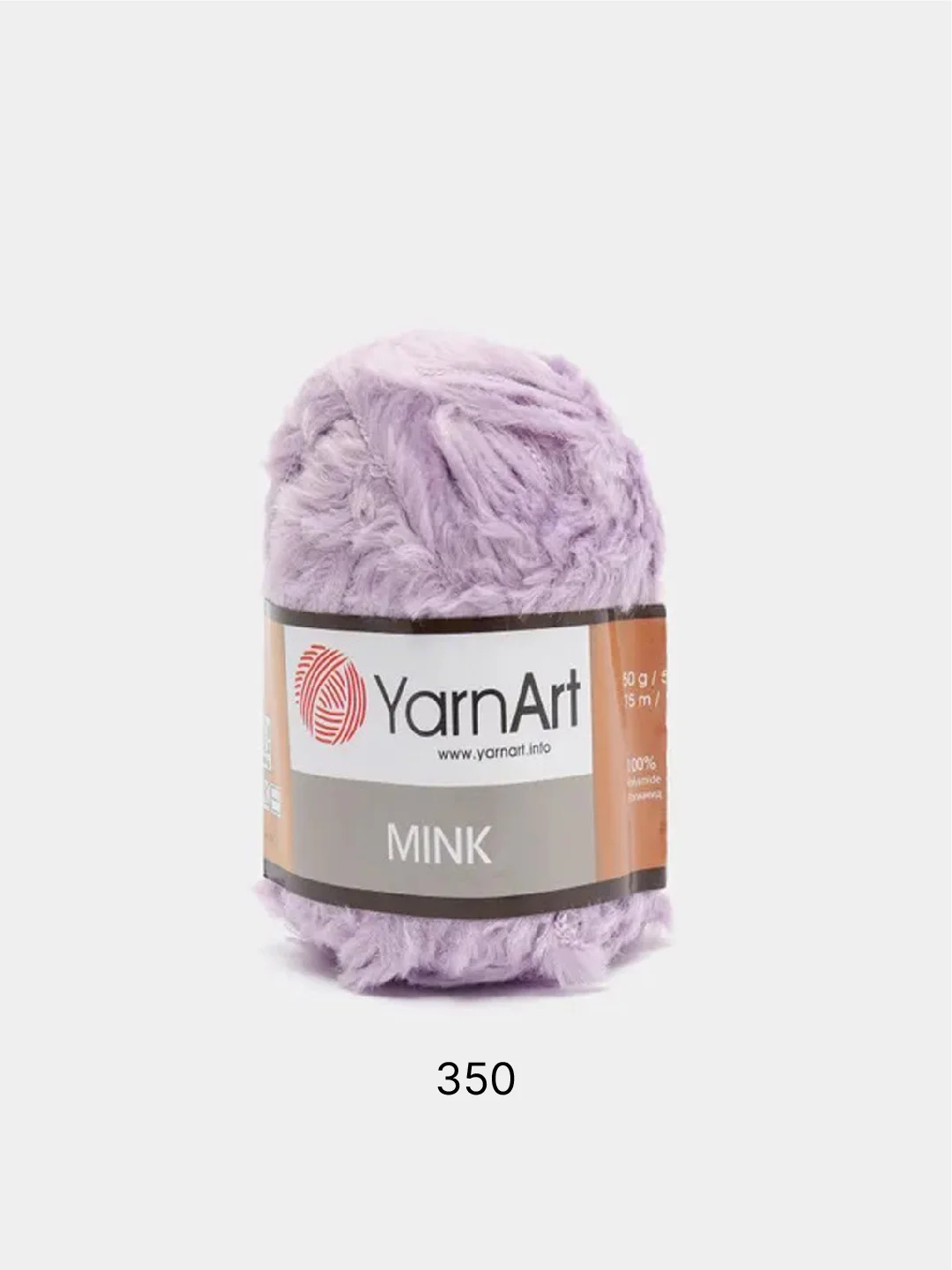 Сиреневый пряжа YarnArt Mink,100% полиамид, 50 г, 175 м