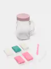 Банка для декора полимерной глиной "Сладкое безумие"/500 мл/Best for kids