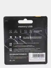 Флешка USB, металл, серебристый 16,32,64gb