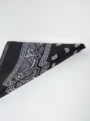 Черный бандана с принтом