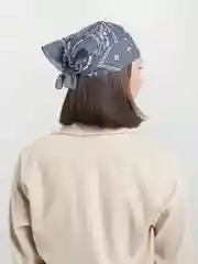Серый бандана с принтом