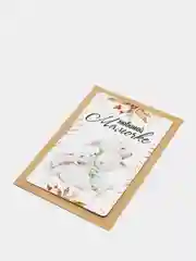 Кремовый открытка маме