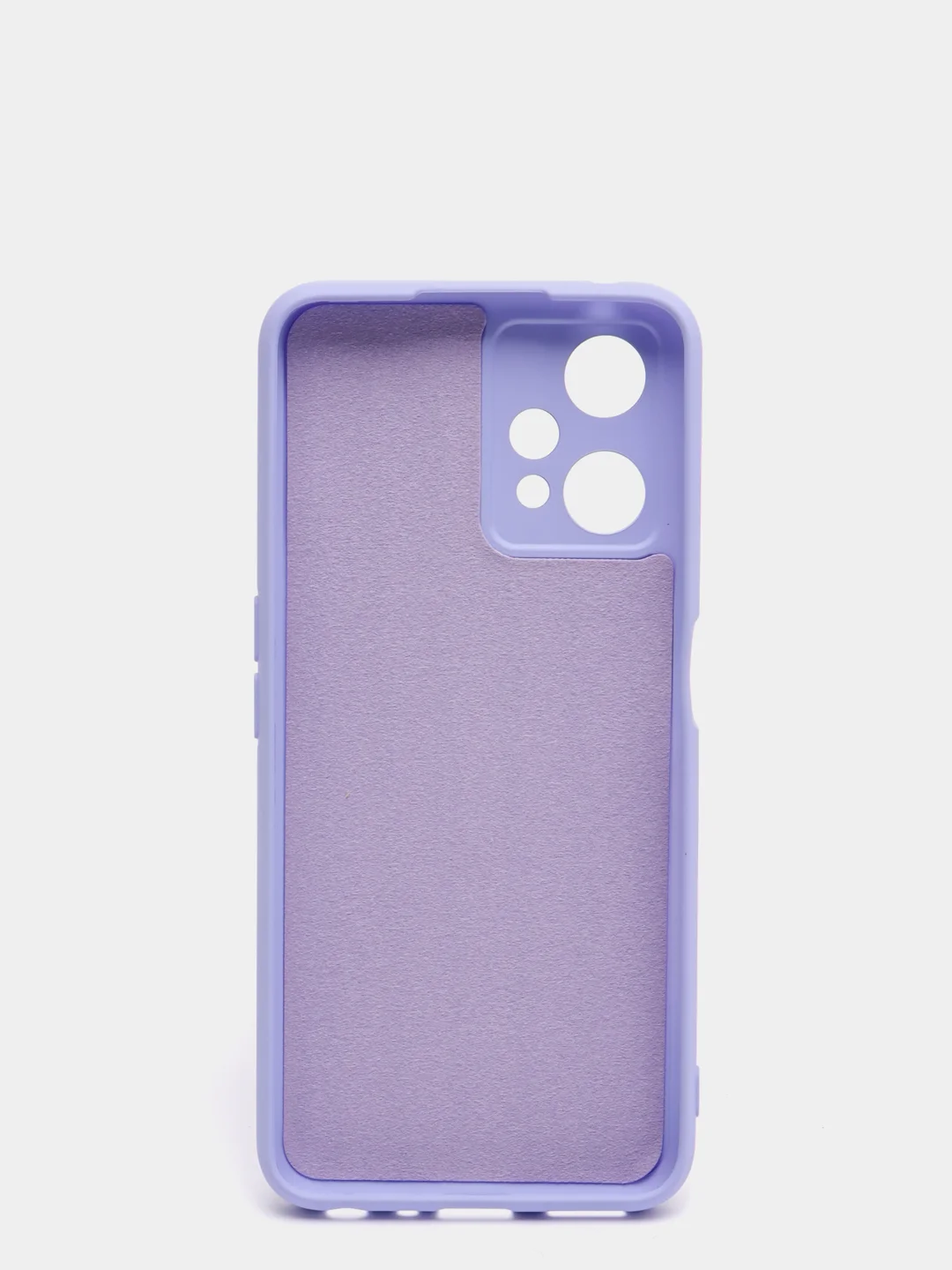 Лавандовый чехол с защитой камеры и бархатом внутри Realme 9 PRO / Realme 9 5g / Realme Q5