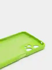 Салатовый чехол с защитой камеры и бархатом внутри Realme 9 PRO / Realme 9 5g / Realme Q5
