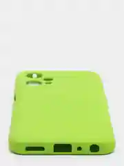 Салатовый чехол с защитой камеры и бархатом внутри Realme 9 PRO / Realme 9 5g / Realme Q5