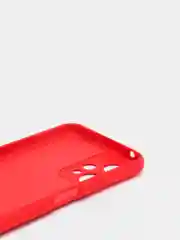 Красный чехол с защитой камеры и бархатом внутри Realme 9 PRO / Realme 9 5g / Realme Q5