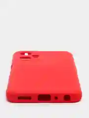 Красный чехол с защитой камеры и бархатом внутри Realme 9 PRO / Realme 9 5g / Realme Q5