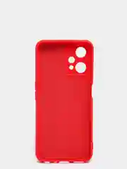 Красный чехол с защитой камеры и бархатом внутри Realme 9 PRO / Realme 9 5g / Realme Q5