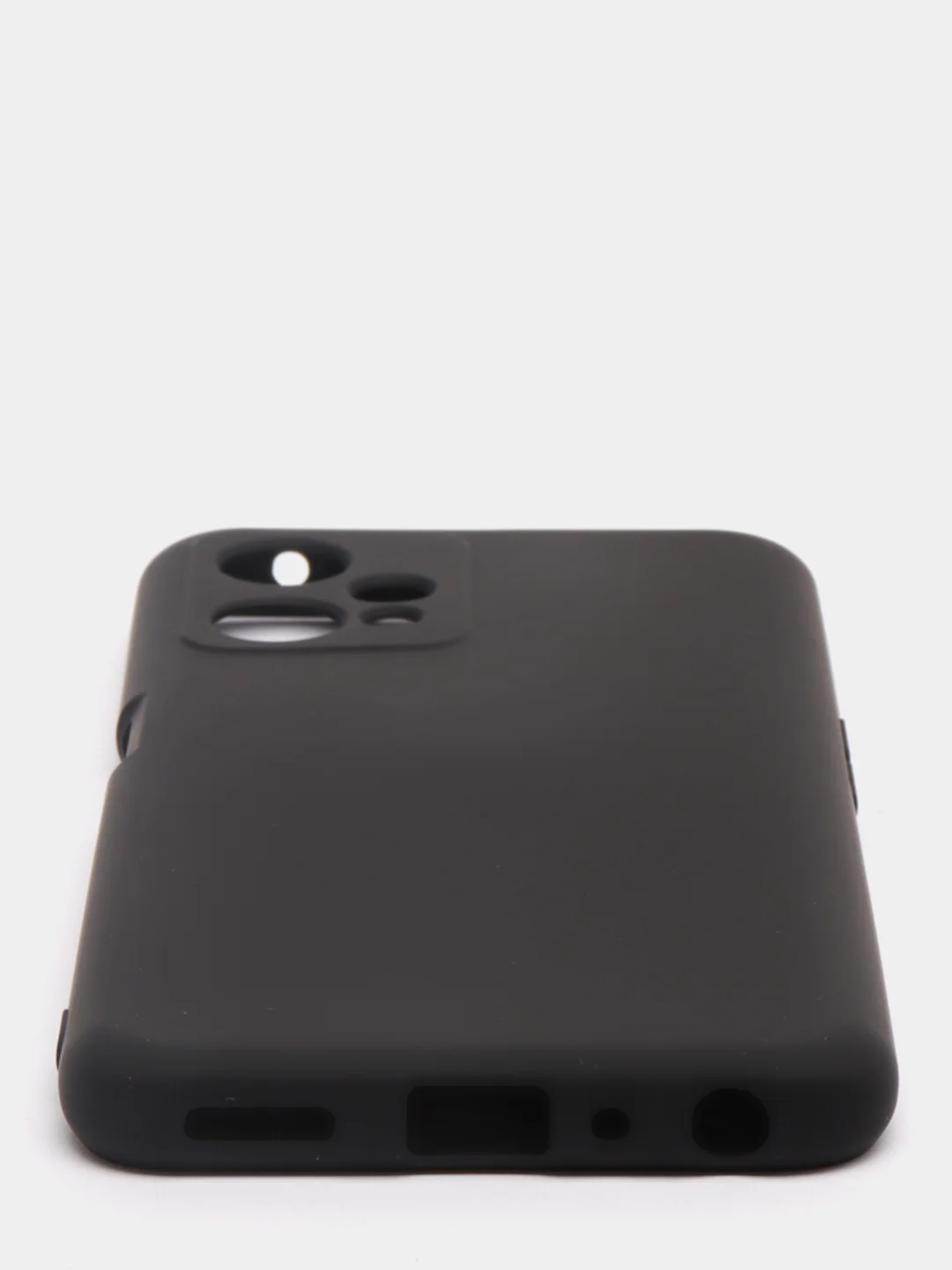 Черный чехол с защитой камеры и бархатом внутри Realme 9 PRO / Realme 9 5g / Realme Q5