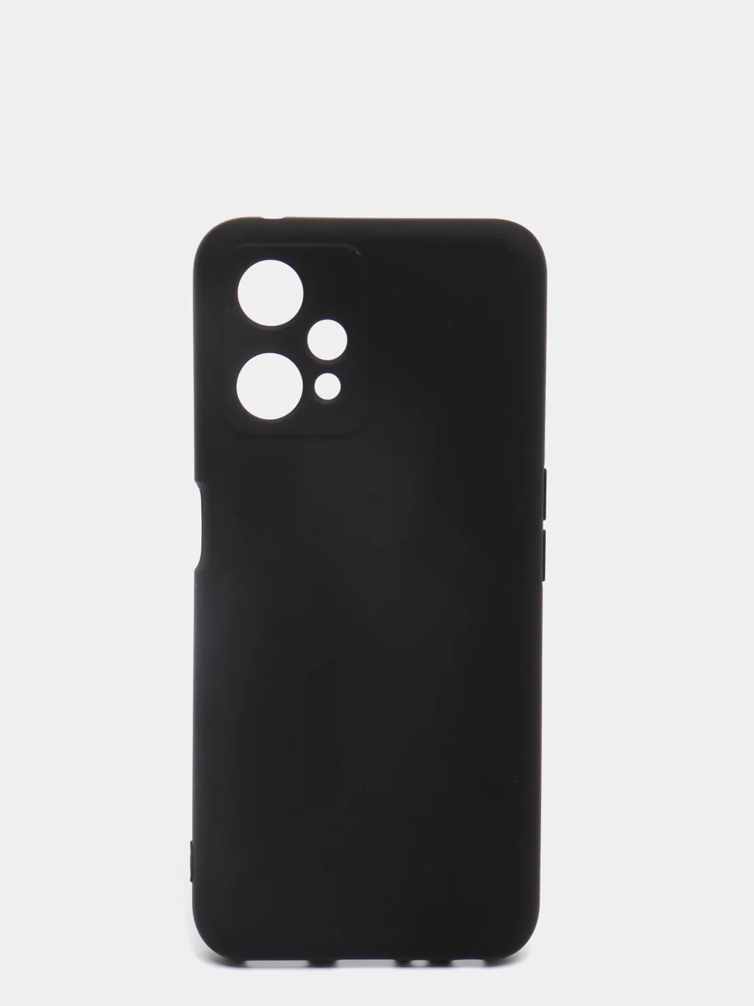 Черный чехол с защитой камеры и бархатом внутри Realme 9 PRO / Realme 9 5g / Realme Q5