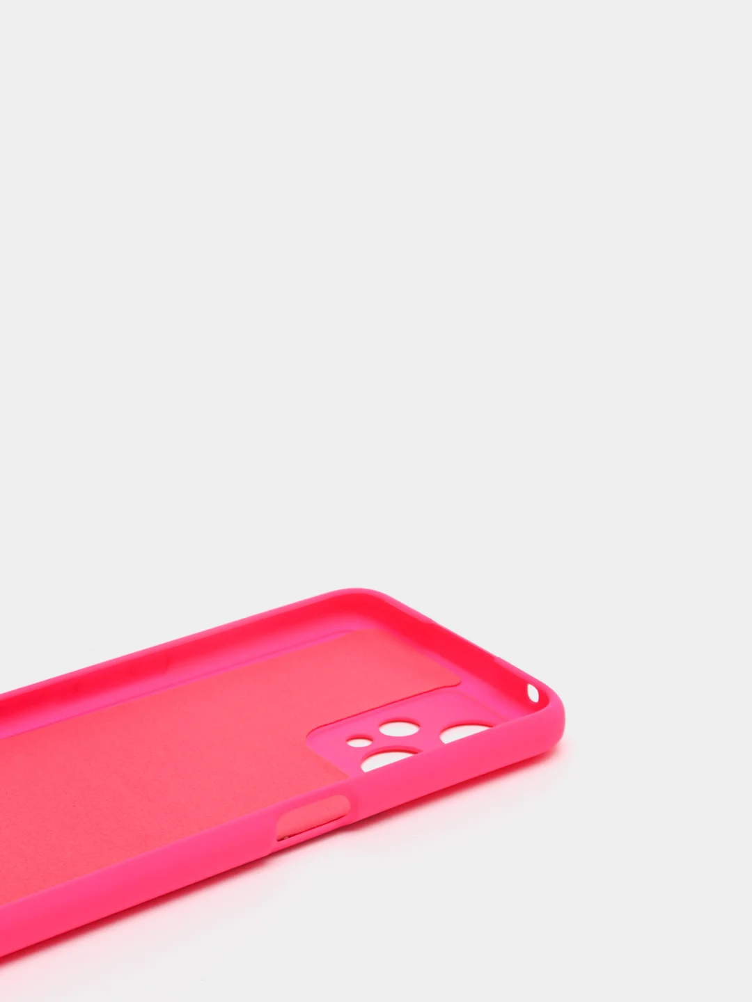 Фуксия чехол с защитой камеры и бархатом внутри Realme 9 PRO / Realme 9 5g / Realme Q5