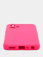 Фуксия чехол с защитой камеры и бархатом внутри Realme 9 PRO / Realme 9 5g / Realme Q5