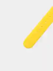 Желтый ремешок для часов Xiaomi AmazFit Bip / Samsung Galaxy Watch Active, 20мм , универсальный