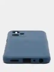 Темно-синий чехол с защитой камеры и бархатом внутри Realme 9 PRO / Realme 9 5g / Realme Q5