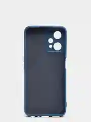 Темно-синий чехол с защитой камеры и бархатом внутри Realme 9 PRO / Realme 9 5g / Realme Q5