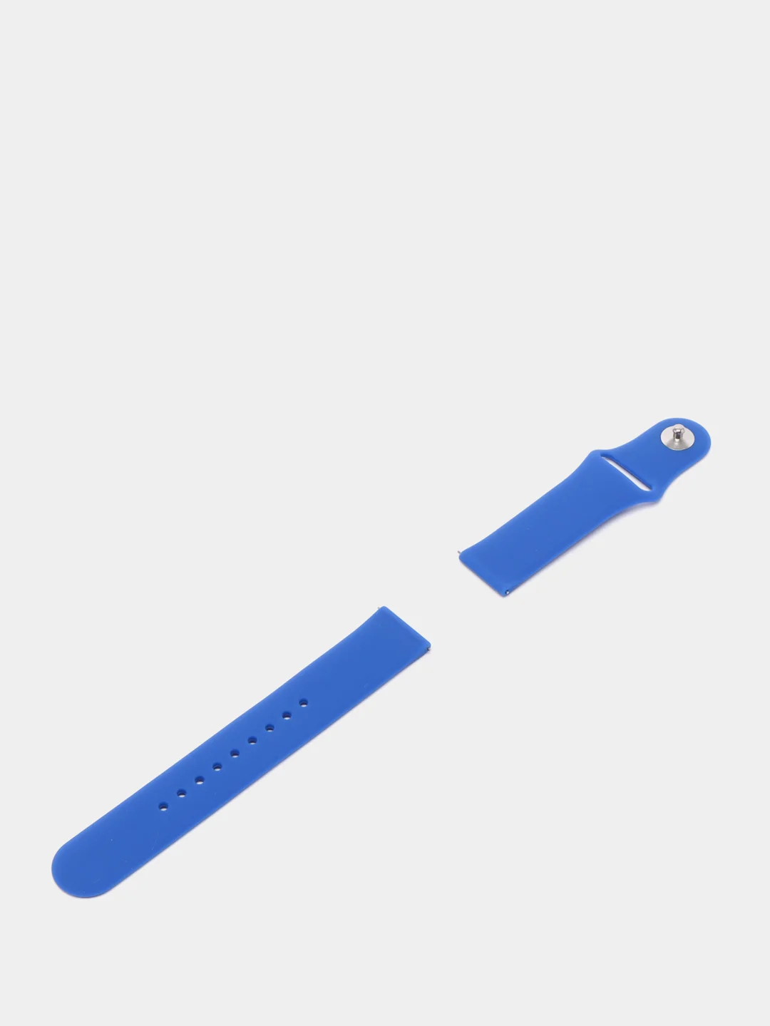 Синий ремешок для часов Xiaomi AmazFit Bip / Samsung Galaxy Watch Active, 20мм , универсальный