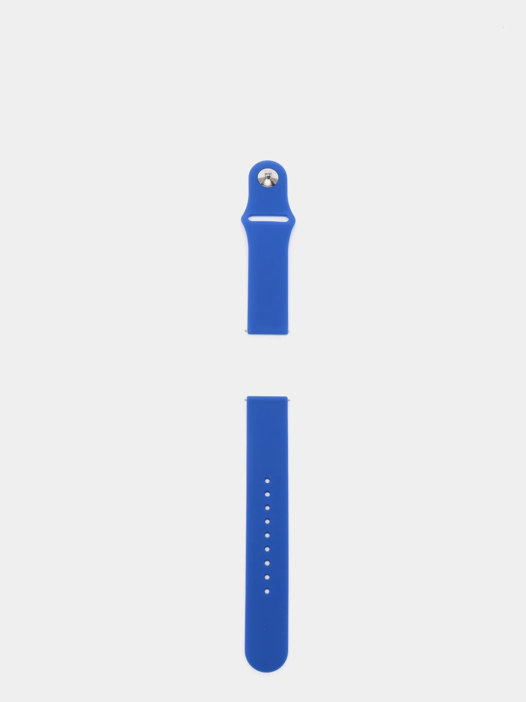 Синий ремешок для часов Xiaomi AmazFit Bip / Samsung Galaxy Watch Active, 20мм , универсальный