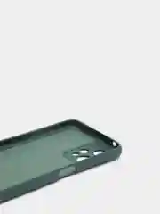 Тёмно-зелёный чехол с защитой камеры и бархатом внутри Realme 9 PRO / Realme 9 5g / Realme Q5