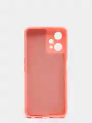 Розовый чехол с защитой камеры и бархатом внутри Realme 9 PRO / Realme 9 5g / Realme Q5