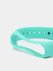 Мятный ремешок Mi Band 3 / Mi band 4, однотонный, силиконовый