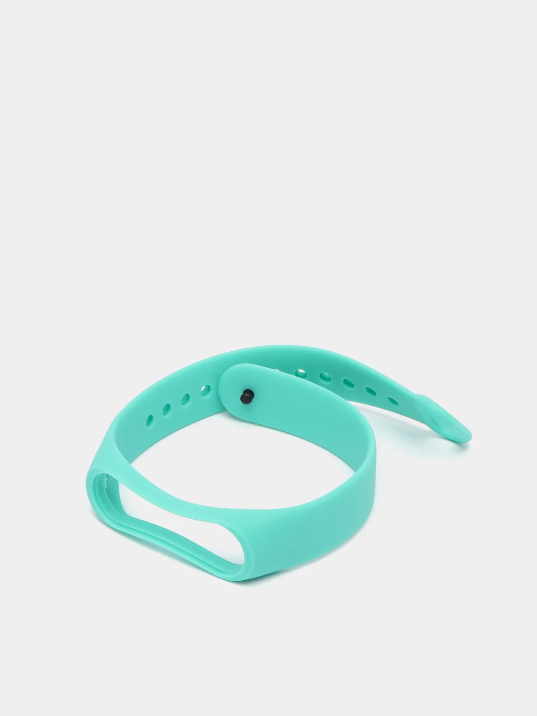 Мятный ремешок Mi Band 3 / Mi band 4, однотонный, силиконовый