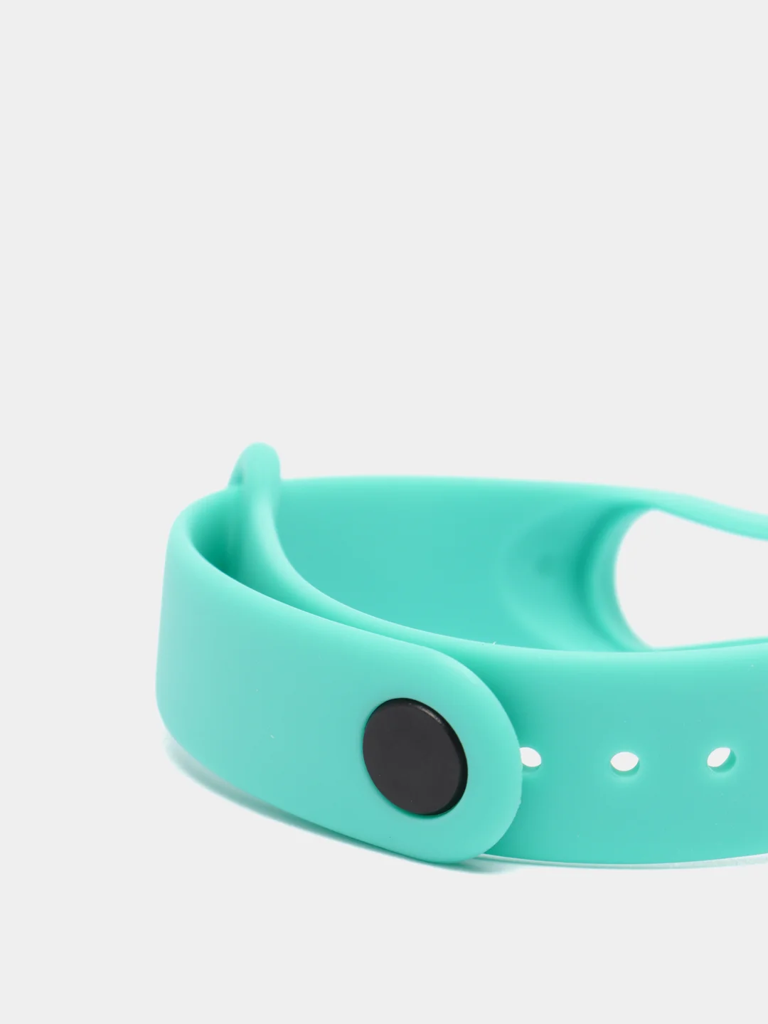 Мятный ремешок Mi Band 3 / Mi band 4, однотонный, силиконовый
