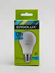 Лампа светодиодная Е27 Ergolux 12 Вт, LED-A60-12W-E27