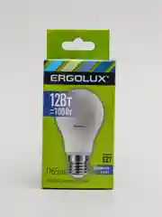 Лампа светодиодная Е27 Ergolux 12 Вт, LED-A60-12W-E27