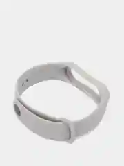 Серый ремешок Mi Band 3 / Mi band 4, однотонный, силиконовый