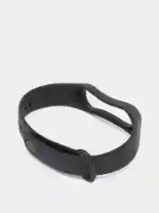 Черный ремешок Mi Band 3 / Mi band 4, однотонный, силиконовый