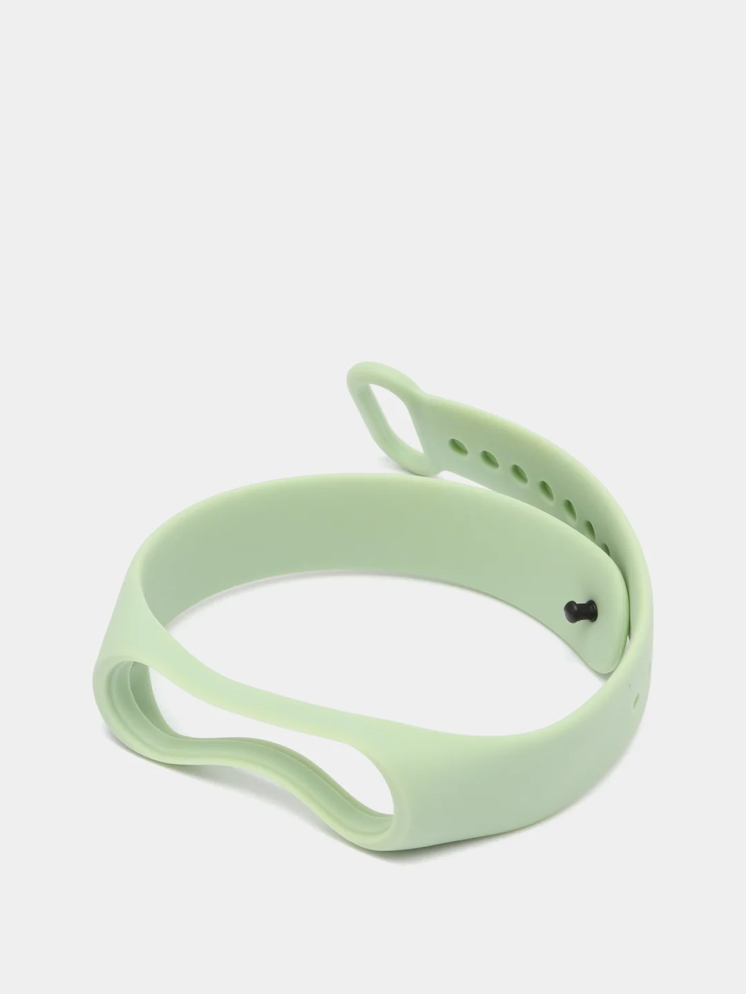 Оливковый ремешок Mi Band 3 / Mi band 4, однотонный, силиконовый
