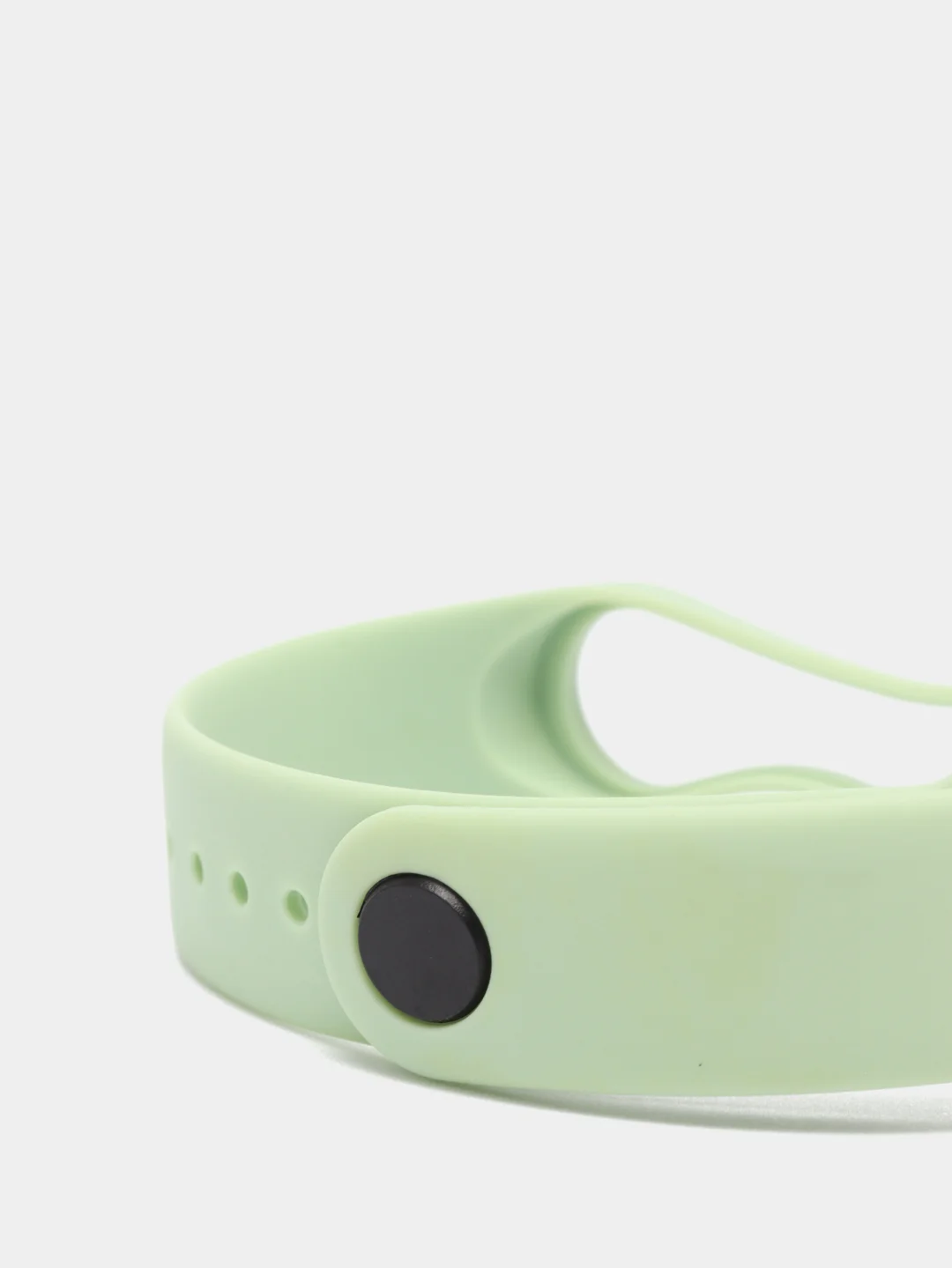 Оливковый ремешок Mi Band 3 / Mi band 4, однотонный, силиконовый