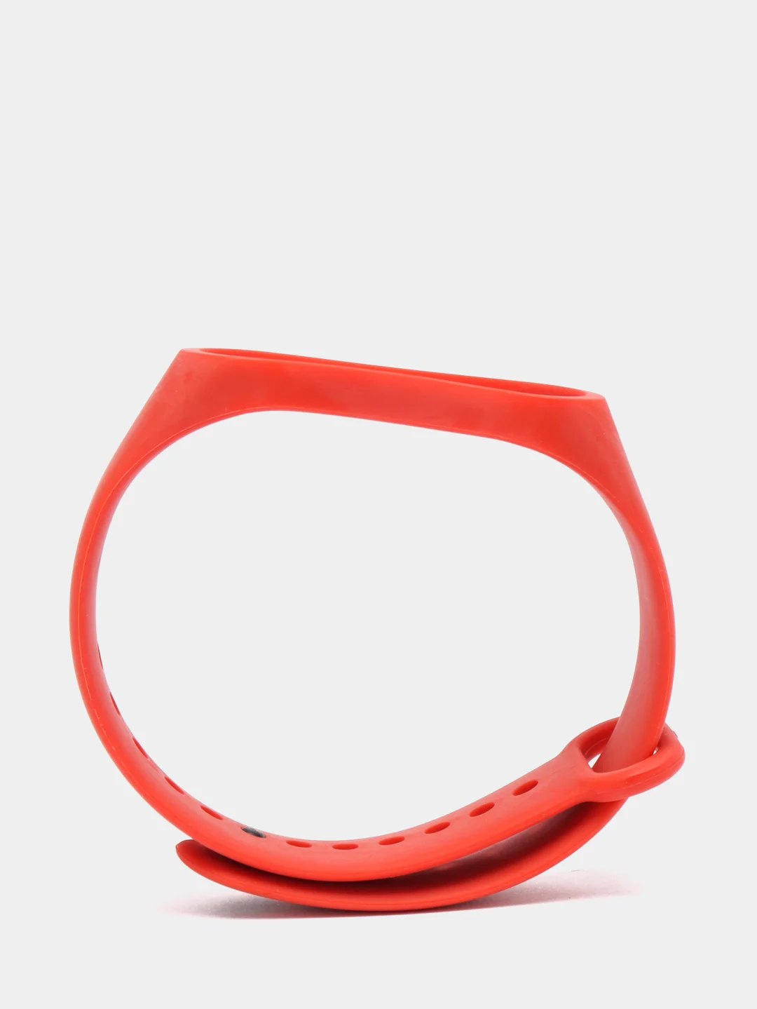 Красный ремешок Mi Band 3 / Mi band 4, однотонный, силиконовый