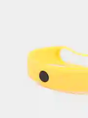 Желтый ремешок Mi Band 3 / Mi band 4, однотонный, силиконовый