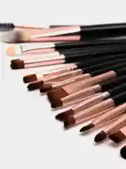 Золотой набор кистей для макияжа, 20 штук